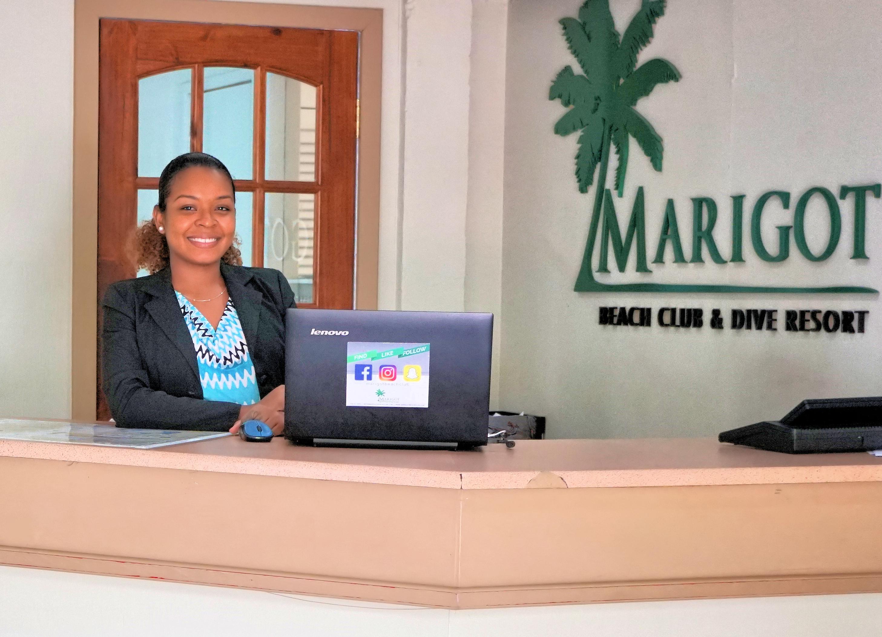 Marigot Beach Club & Dive Resort Exteriör bild