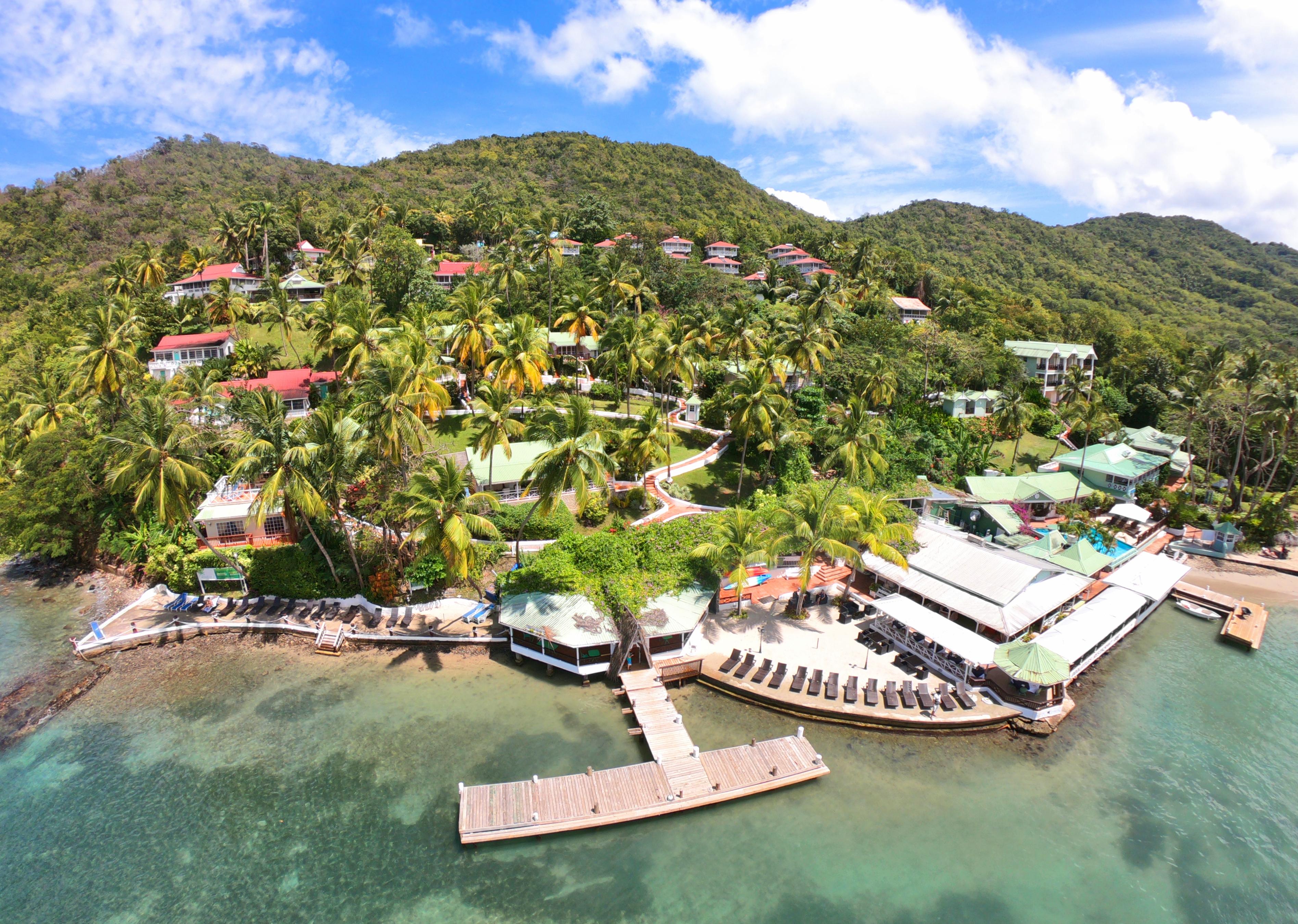 Marigot Beach Club & Dive Resort Exteriör bild