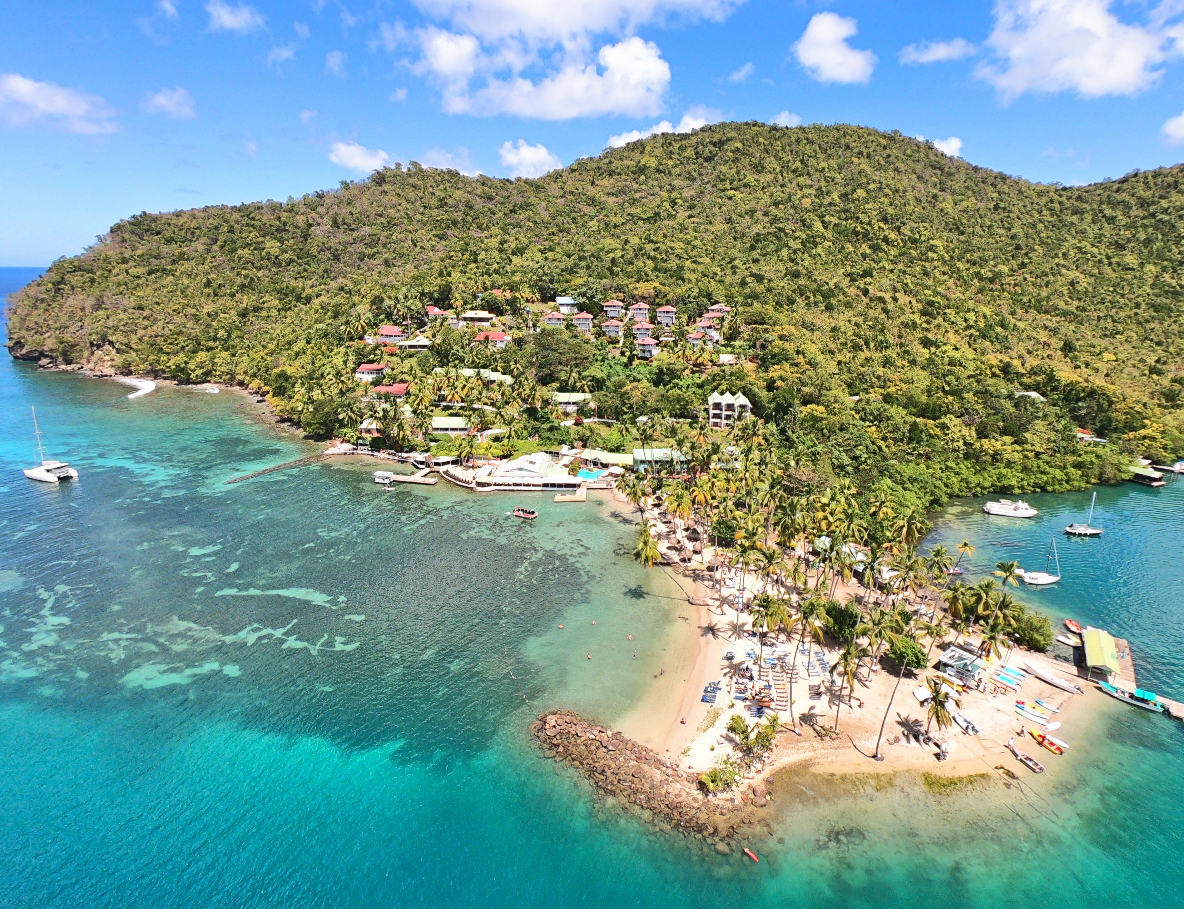 Marigot Beach Club & Dive Resort Exteriör bild